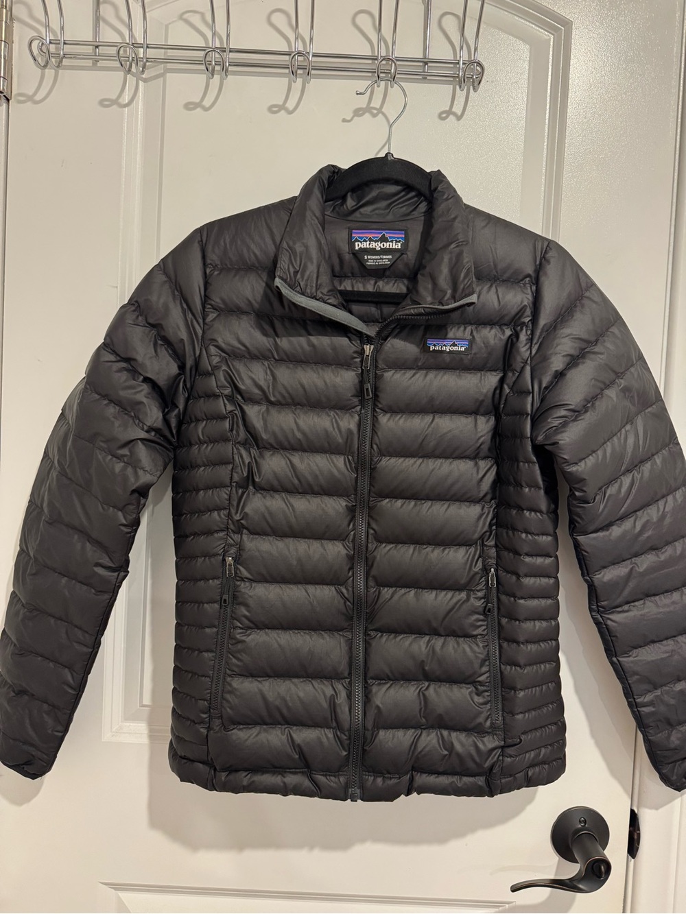 Patagonia Black Packable Down Puffer Jacket Size S